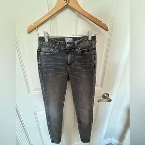 Daily Ritual Size 24R Charcoal Skinny Jeans